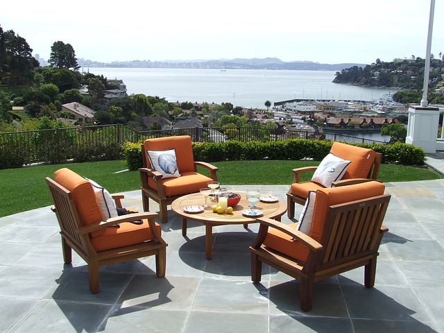 Outdoor Space with a Stylish Furniture Set