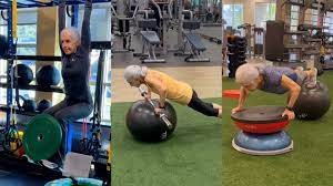 75-Years-Old Grandma Workout Routine