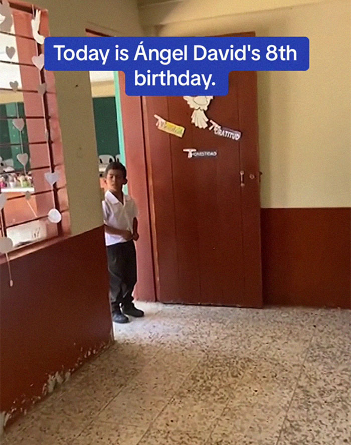 8-Year-Old gets A Surprise Birthday Party