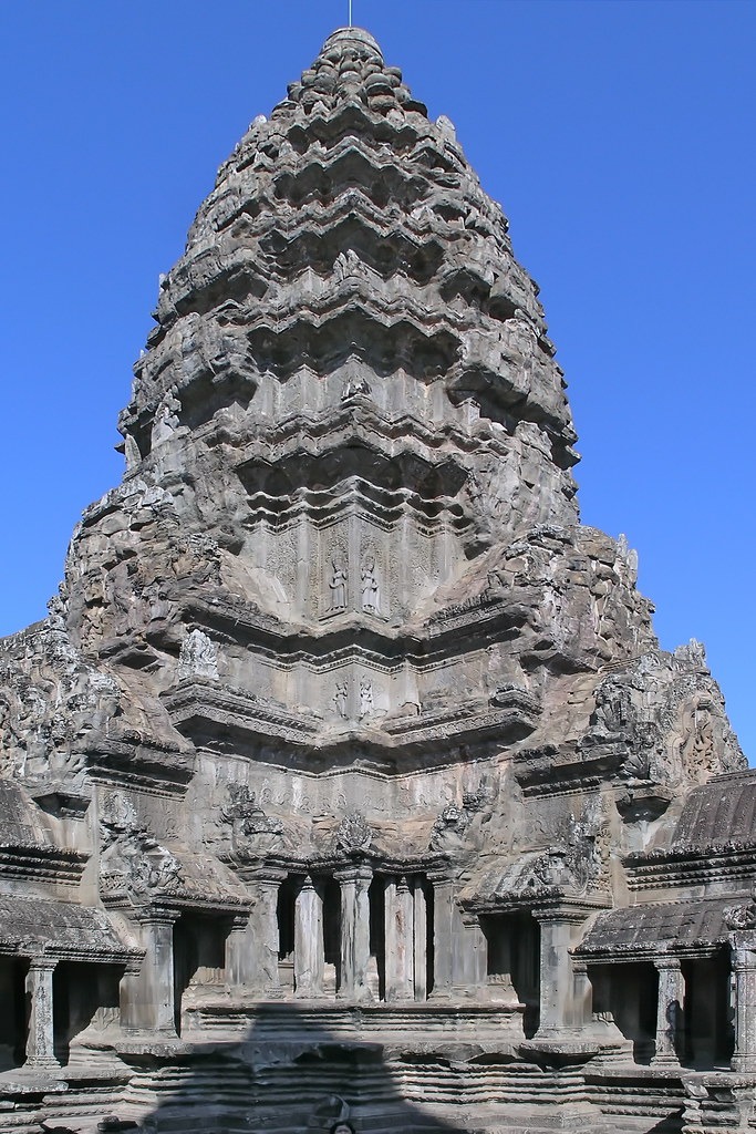 Angkor Wat lotus shaped towers