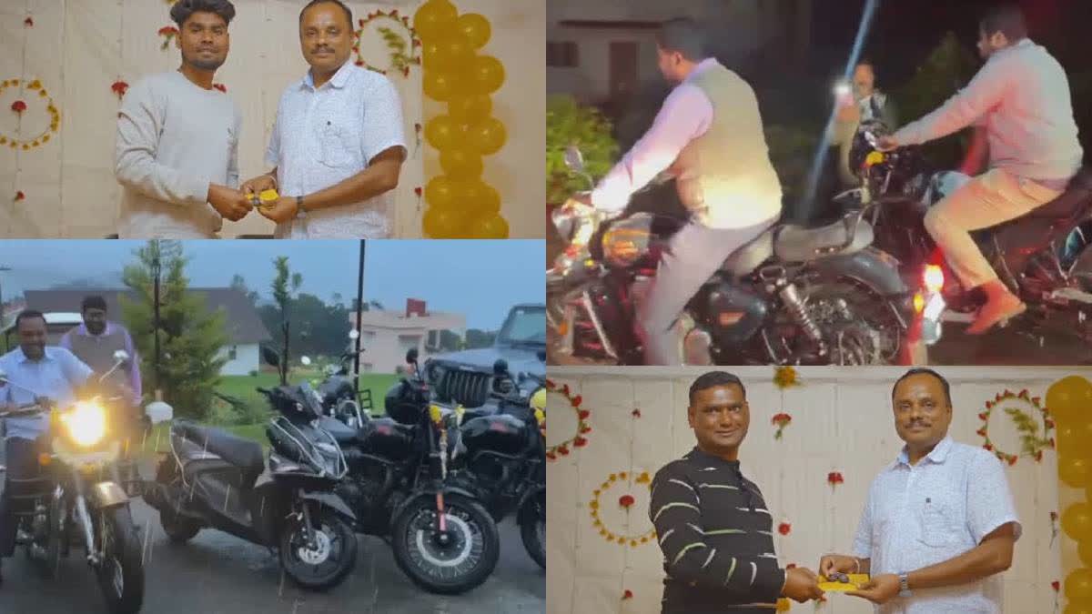 Tea Estate Owner In Tamil Nadu Gifts Royal Enfield Bikes As Diwali Bonus To His Employees