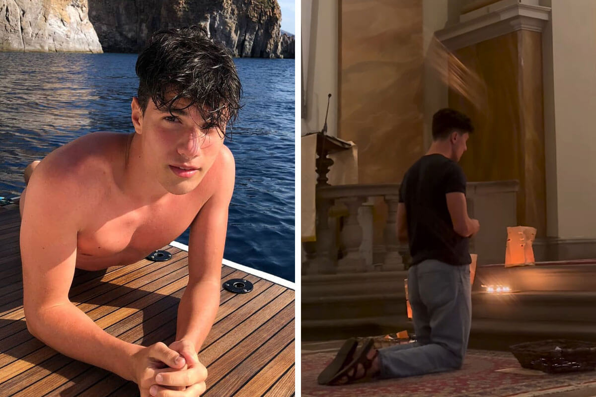 The Most Handsome Man From Italy Just Quit Modelling To Become A Priest
