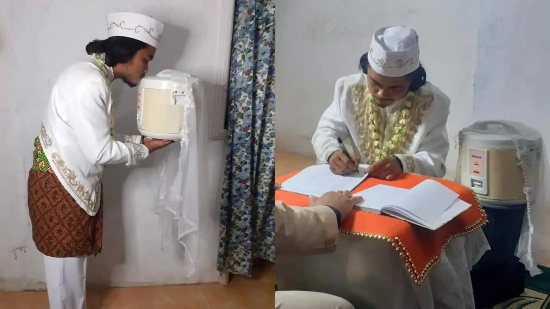 Indonesian man marries rice cooker, divorces it 4 days later. Bizarre story is viral