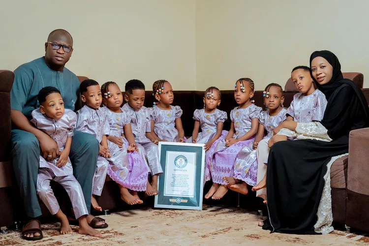 Halima Cissé, a 25-year-old from Mali, set a world record by giving birth to nine babies in a single delivery via C-section in Morocco. All nine—five girls and four boys—survived, making it a historic and medically rare event. Halima Cissé, a 25-year-old from Mali, set a world record by giving birth to nine babies in a single delivery via C-section in Morocco. All nine—five girls and four boys—survived, making it a historic and medically rare event. 